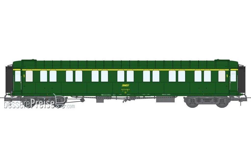 Metallic Cars Ex-PLM, A7 N° 51 87 17-47 045-5, green 301, SNCF Era IV