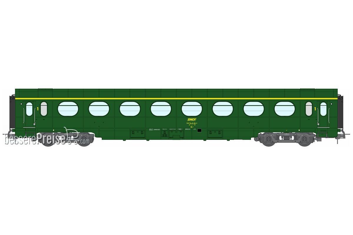 SNCF Reisezugwagen Allegee ETAT 1.Klasse A8 grün301 Ep.IV