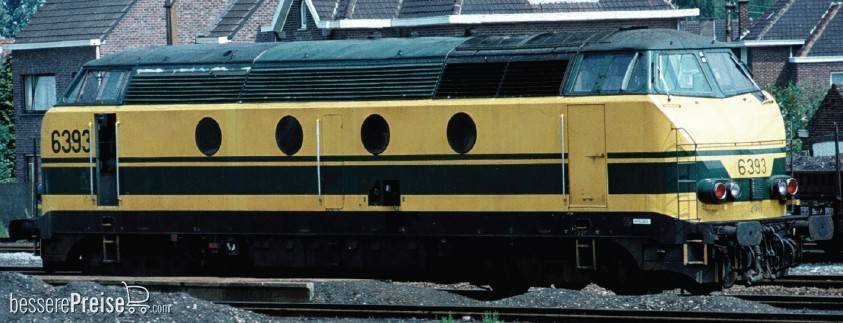 Diesellok 6393 der SNCB - DC 2-Leiter Gleichstom - Ep.V