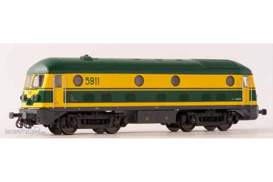 SNCB Diesellok 59 mit 4Lampen - Ep.IV - DC 2L-Gleichstrom analog