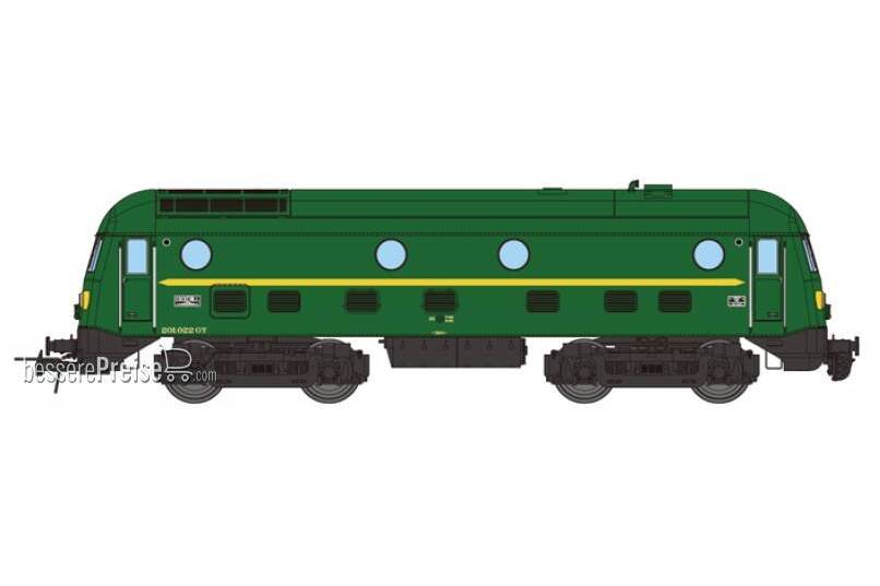 Diesellok 201022 der SNCB - DC 2-Leiter Gleichstom - Ep.III