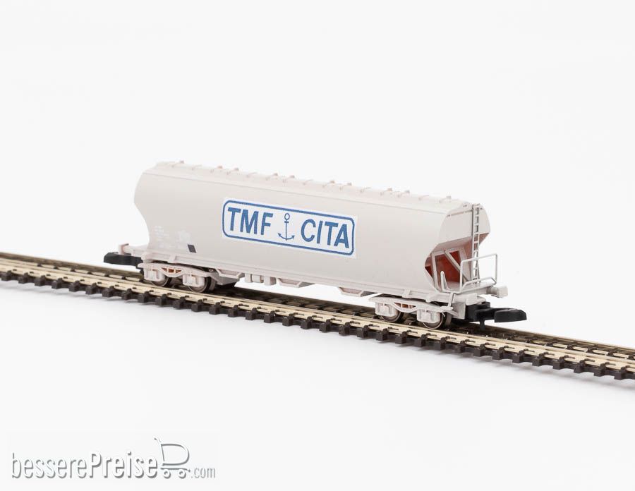 4-achsige Silowagen - "TMF CITA" in bleuer Farbgebung - Ep. IV-V