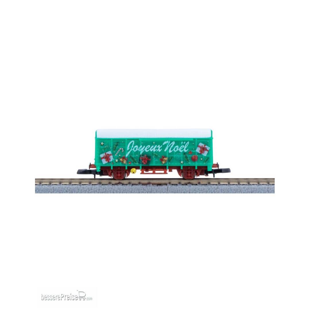 Weihnachtssonderwagen - Weihnachtsspecial: Sammler-Planwagen – Maßstab Z (1/220)