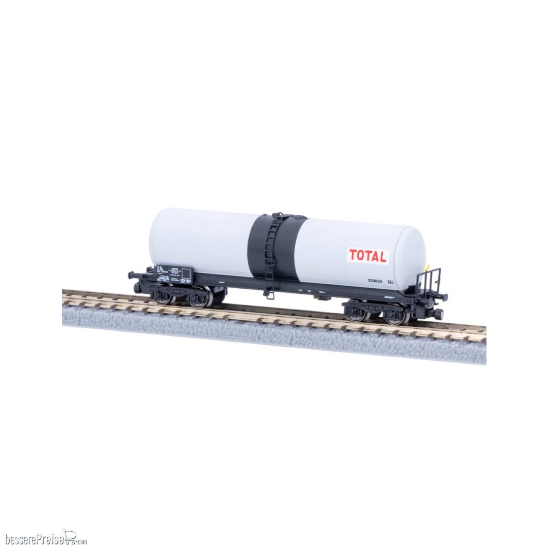 4-axle tank car - TOTAL simotra gray/black