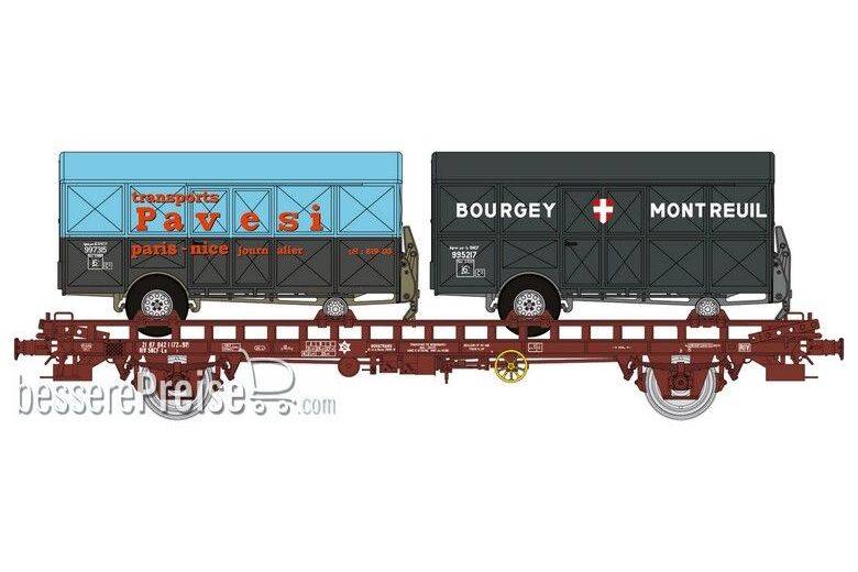 UFR double Era IV brake flywheel 21 87 042 1 074-7 brown UIC + 2 trailers PAVESI and BOURGEY-MONTREUIL