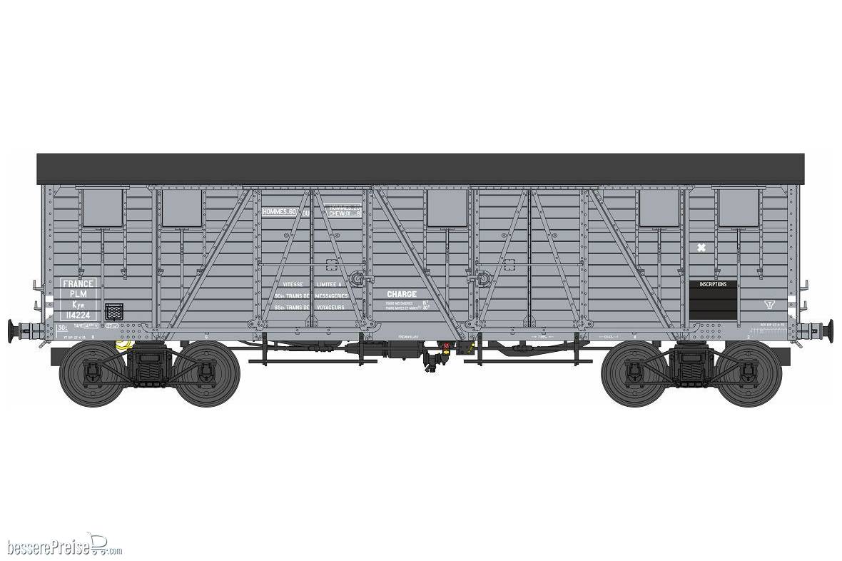 TP Closed Wagon 4 doors PLM Era II