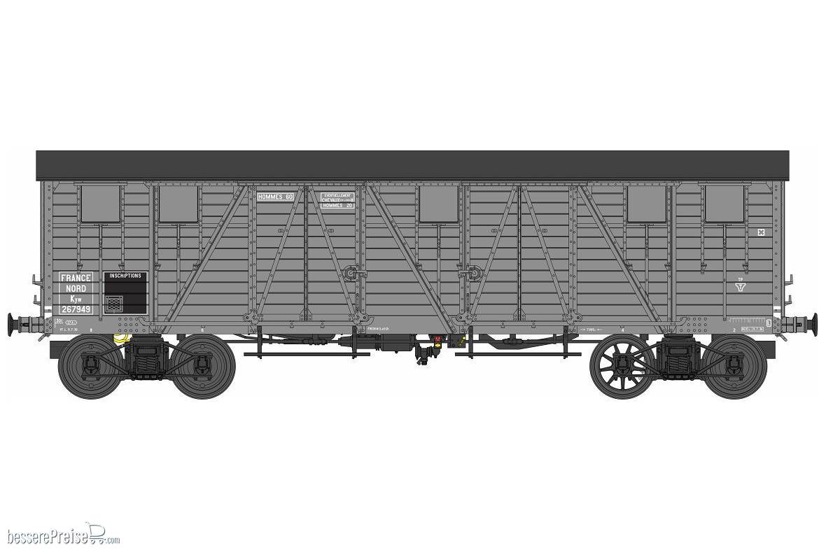 TP Closed Wagon 4 doors NORD Era II