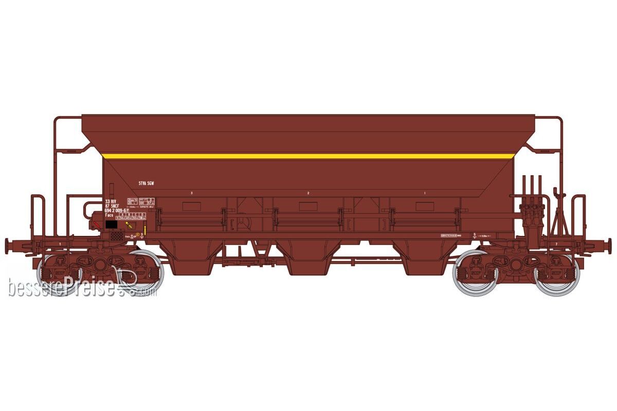 Hopper Wagon F70 Facs SNCF Era V-VI