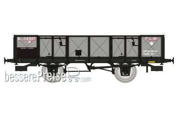 PLM Gondola 4 doors, steel, grey PLM ferrures noires, SL 114367 PLM Era II