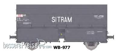 Kokswagen “SITRAM” in grauer Farbgebung der SNCF - Ep.IV-V