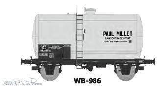Fauvet-Girel Kesselwagen "PAUL MILLET" - Ep.III