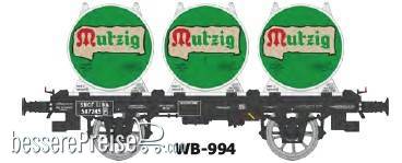 Biertransportkesselwagen "MUTZIG" - Ep.III