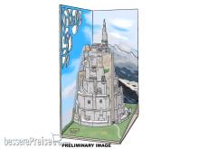 Revell 00536 - Tiny Adventures - Herr der Ringe ´Minas Tirith´ Handgefertigte Miniaturwelten zum Zusammenbauen