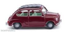 Wiking 009908 - Fiat 600 - weinrot