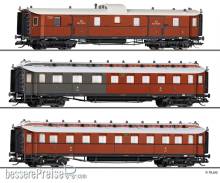 Tillig 01070 - Reisezugwagenset ´Preußischer Schnellzug´ der K.P.E.V.