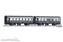 Tillig 01073 - Reisezugwagen-Paar der DB
