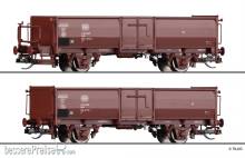 Tillig 01105 - Güterwagenset der DB, bestehend aus zwei offenen Güterwagen E 037, beladen mit Steinkohle, Ep. IV