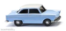 Wiking 012102 - DKW Junior de Luxe - pastellblau mit weißem Dach