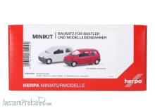 Herpa 012218-007 - Herpa MiniKit: Renault Twingo, 2er-Set, Vermehlo Vivo/Jaune Vanille