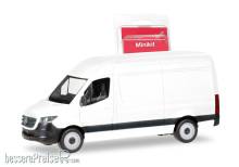 Herpa 013475 - Herpa MiniKit: Mercedes-Benz Sprinter `18 Kasten Hochdach, weiß