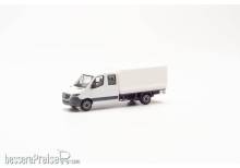 Herpa 013499 - Minikit Mercedes-Benz Sprinter neue Doppelkabine mit Pritsche