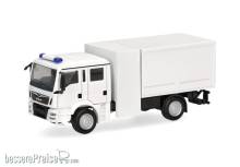 Herpa 014151 - Herpa MiniKit: MAN TGM Mehrzweckgerätewagen (MzGW), weiß (1 Stück)