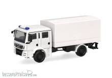 Herpa 014168 - Herpa MiniKit: MAN TGM Mehrzweckkraftwagen (MzKW), weiß (1 Stück)