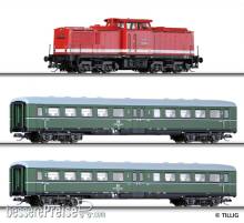 Tillig 01425 - Einsteigerset-Personenzug mit Modellgleisoval der DR, Ep. IV