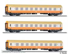 Tillig 01804 - Personenwagenset ´Städteexpress´ der DR