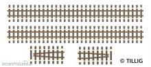 Tillig 01840 - Set Zwangsgleis gerade (beidseitig)