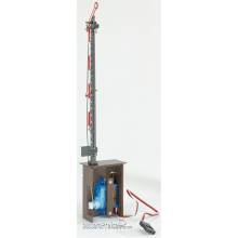 Weinert 02021 - Hp 0 / Hp 1 beleuchtetes Hauptsignal mit mechanischem Antriebskasten am 10-m-Gittermast mit Servo-Antrieb (H0)