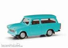 Herpa 020770-007 - Trabant 601 Universal, pastelltürkis