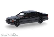 Herpa 020947-002 - Mercedes-Benz 600 SEL V12 mit Brabus-Felgen, schwarz