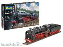 Revell 02168 - Schnellzuglokomotive S3/6 BR18 mit Tender