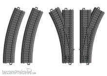 Märklin 023401 - Märklin my world - Kunststoffgleis Weichen-Set