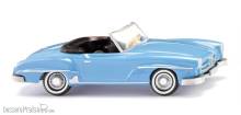 Wiking 025002 - MB 190 SL Cabrio - hellblau