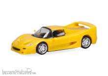 Herpa 025485-003 - Ferrari F50 (Motorabdeckung zum Öffnen), giallo modena (gelb)