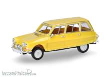 Herpa 027328-005 - Citroen AMI 6 Break, zinkgelb