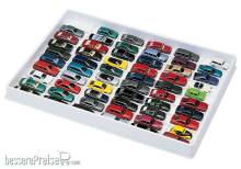 Herpa 029339 - Sammelbox für PKW (weiß) für 59 Modelle