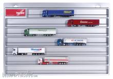 Herpa 029711 - LKW Schaukasten Eurolänge, silber(64,5 cm x 45 cm x 3,5 cm)
