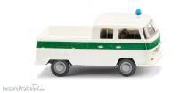Wiking 031405 - Polizei - VW T2 Doppelkabine