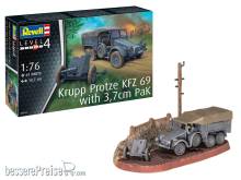 Revell 03344 - Krupp Protze KFZ 69 with 3,7cm Pak