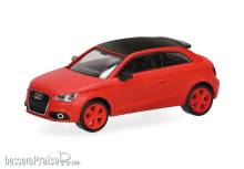 Herpa 034531-002 - Audi S1, misanorot perleffekt, Dach schwarz