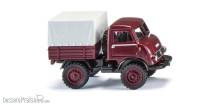 Wiking 036805 - Unimog U 402 - weinrot