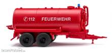Wiking 038237 - Feuerwehr - Wassertankwagen