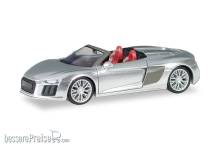 Herpa 038690-002 - Audi R8 V10 Spyder, eissilber