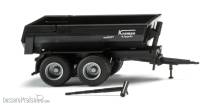 Wiking 038819 - Krampe Halfpipe Muldenkipper - schwarz