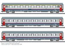 Märklin 043523 - Schnellzugwagen-Set ´EC 90 Vauban´
