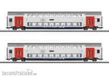 Märklin 043566 - Doppelstockwagen-Set SNCB