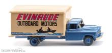 Wiking 044402 - Koffer-Lkw (Chevrolet) ´Evinrude´